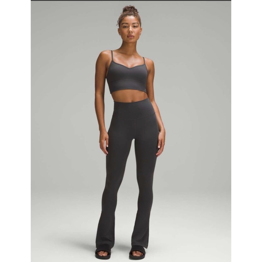 NWOT Lululemon Align High-Rise Mini Flare Pant 32" Grey Yoga